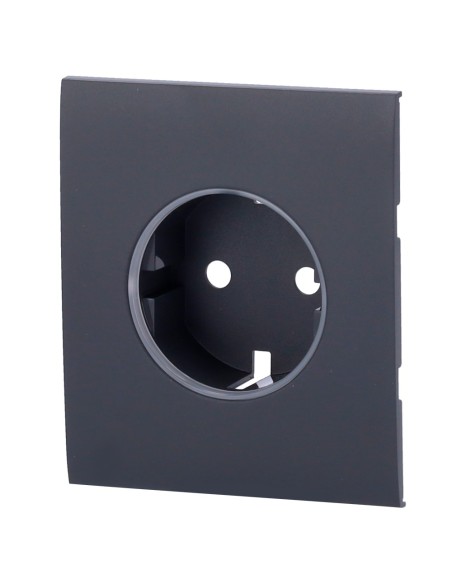 Ajax AJ-CenterCover-Gra Cover Central para Basic Plug Type F - Compatível com AJ-Outletcore-Basic - Proteção contra poeira, 