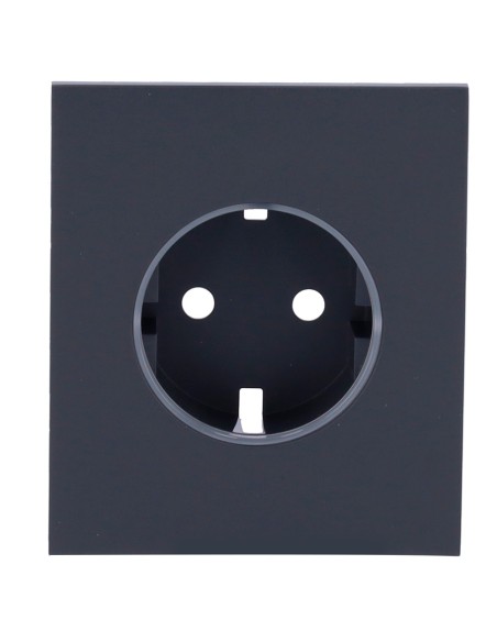 Comprar AJAX AJ-CENTERCOVER-GRA Tapa central para enchufe básico tipo F - Compatible con AJ-OUTLETCORE-BASIC - Protección contra