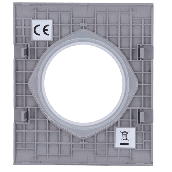 Comprar AJAX AJ-CENTERCOVER-GRE Tapa central para enchufe básico tipo F - Compatible con AJ-OUTLETCORE-BASIC - Protección contra