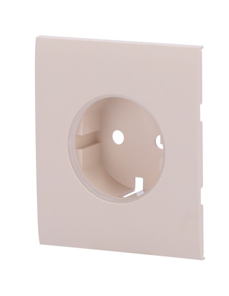 AJAX AJ-CenterCover-Ivo Central Tampa para o Basic Plug Type F - Compatível com AJ-Outletcore-Basic - Proteção contra poeira, 