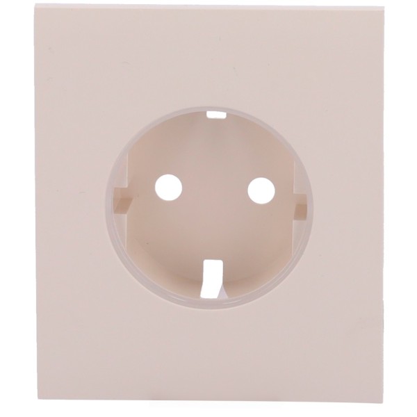 AJAX AJ-CenterCover-Ivo Central Tampa para o Basic Plug Type F - Compatível com AJ-Outletcore-Basic - Proteção contra poeira, 