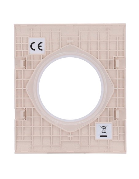 AJAX AJ-CenterCover-Ivo Central Tampa para o Basic Plug Type F - Compatível com AJ-Outletcore-Basic - Proteção contra poeira, 