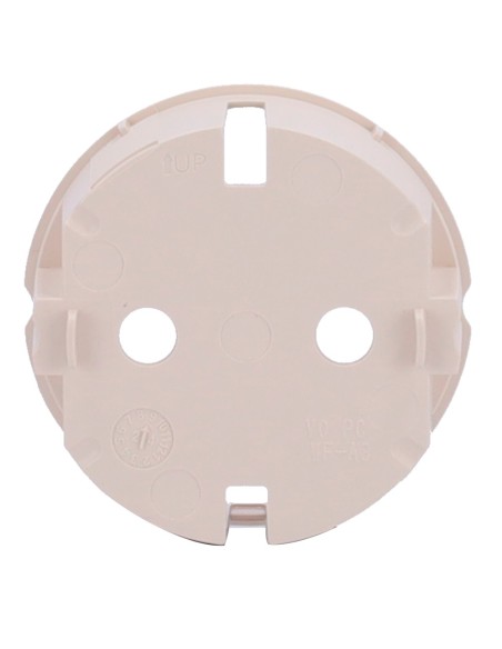 AJAX AJ-CenterCover-Ivo Central Tampa para o Basic Plug Type F - Compatível com AJ-Outletcore-Basic - Proteção contra poeira, 