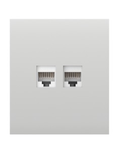 Comprar AJAX AJ-CENTERCOVER-LAN-W Tapa central para enchufe Ethernet - Compatible con AJ-OUTLETCORE-LAN-W - Requiere marco AJ-FR