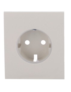 AJAX AJ-CENTERCOVER-OYS Tampa Central para Tipo Básico Tipo F - Compatível com AJ-Outletcore-Basic - Proteção contra poeira,  2
