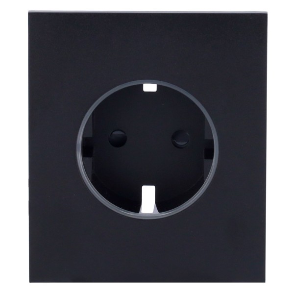 AJAX AJ-CENTERCOVER-B Central Tap para Tipo de Plug Smart F - Compatível com AJ-Outletcore-Smart - LED indicador assim