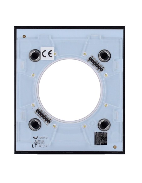 AJAX AJ-CENTERCOVER-B Central Tap para Tipo de Plug Smart F - Compatível com AJ-Outletcore-Smart - LED indicador assim