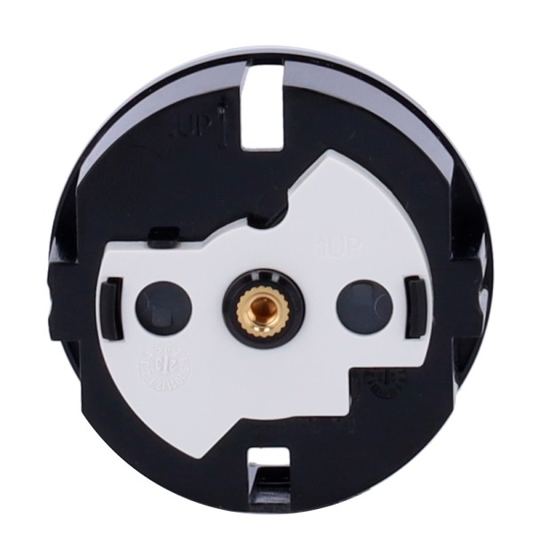 Comprar AJAX AJ-CENTERCOVER-SMART-B Tapa central para enchufe inteligente tipo F - Compatible con AJ-OUTLETCORE-SMART - Indicado