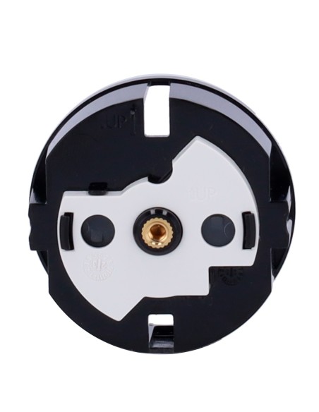 AJAX AJ-CENTERCOVER-B Central Tap para Tipo de Plug Smart F - Compatível com AJ-Outletcore-Smart - LED indicador assim