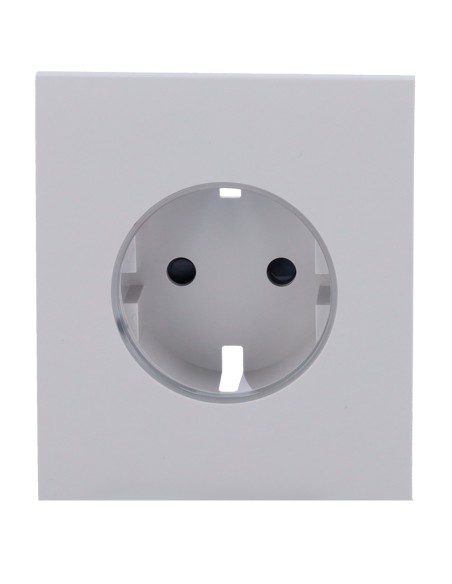 Comprar AJAX AJ-CENTERCOVER-SMART-FOG Tapa central para enchufe inteligente tipo F - Compatible con AJ-OUTLETCORE-SMART - Indica