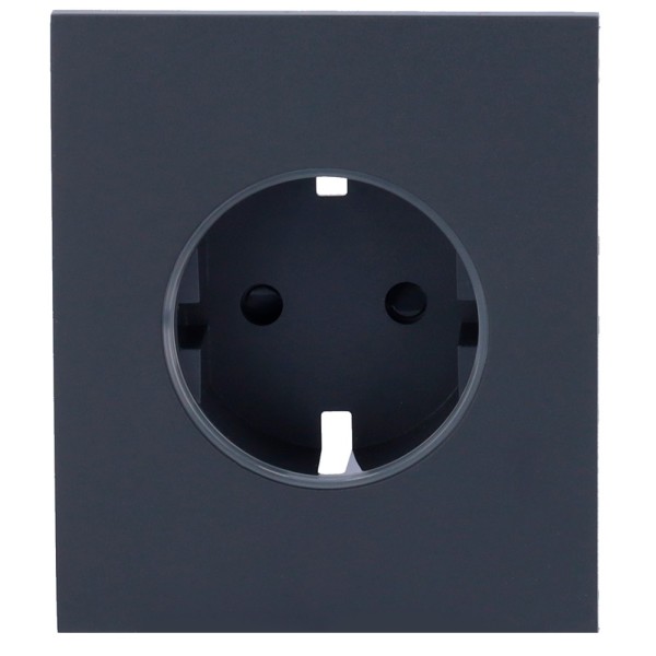 AJAX AJ-CENTERCOVER-SMART-GRO CENTRAL PLUG para o Intellige Type F - Compatível com AJ-Outletcore-SMART - LED indicador 