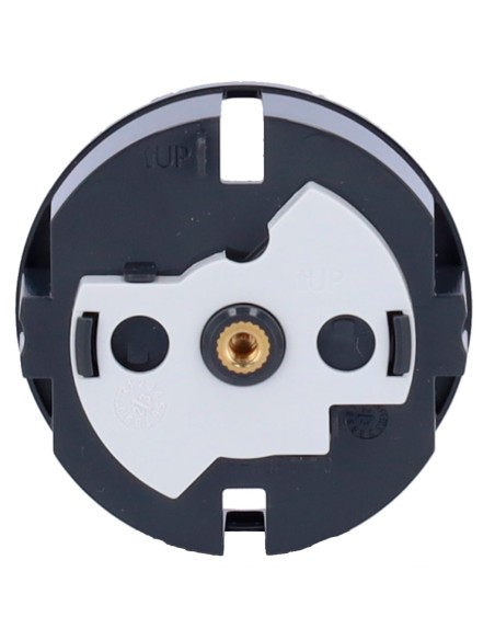 Comprar AJAX AJ-CENTERCOVER-SMART-GRA Tapa central para enchufe inteligente tipo F - Compatible con AJ-OUTLETCORE-SMART - Indica