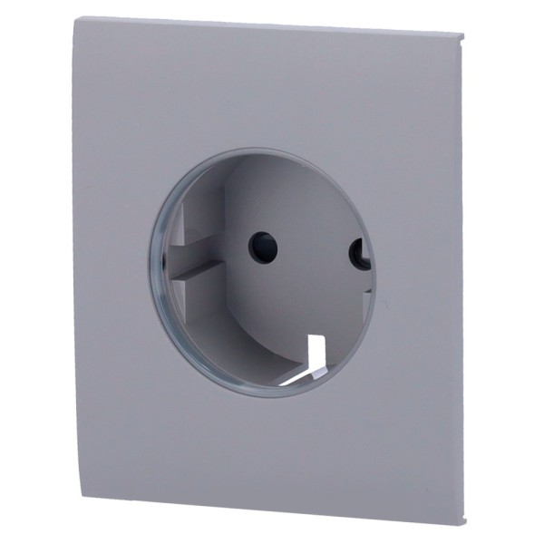 AJAX AJ-CENTERCOVER-GRE CENTRAL LID para Tipo de Plugue Inteligente F - Compatível com AJ-Outletcore-Smart - LED indicador 