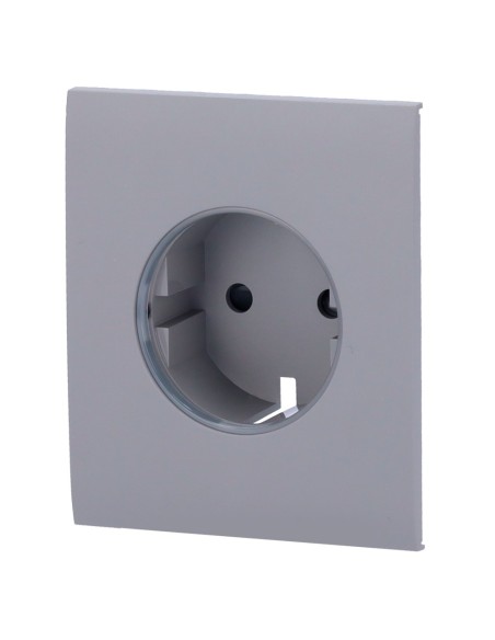 Comprar AJAX AJ-CENTERCOVER-SMART-GRE Tapa central para enchufe inteligente tipo F - Compatible con AJ-OUTLETCORE-SMART - Indica