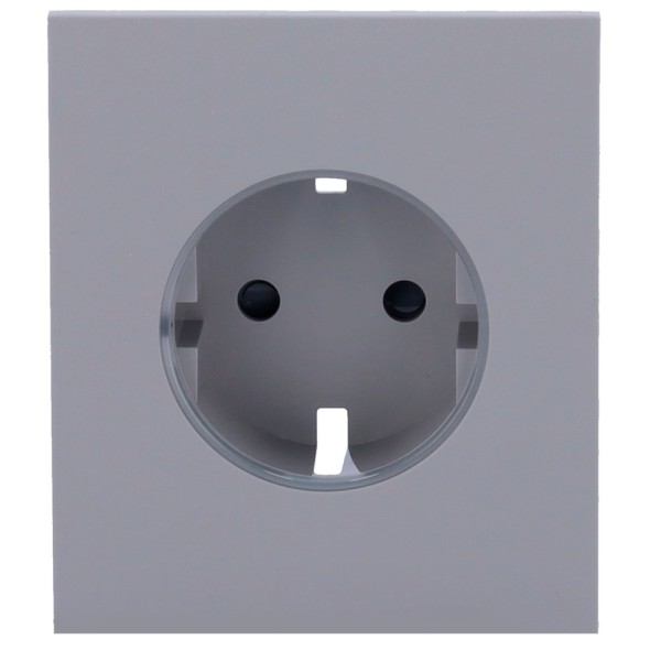 Comprar AJAX AJ-CENTERCOVER-SMART-GRE Tapa central para enchufe inteligente tipo F - Compatible con AJ-OUTLETCORE-SMART - Indica