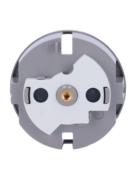 AJAX AJ-CENTERCOVER-GRE CENTRAL LID para Tipo de Plugue Inteligente F - Compatível com AJ-Outletcore-Smart - LED indicador 