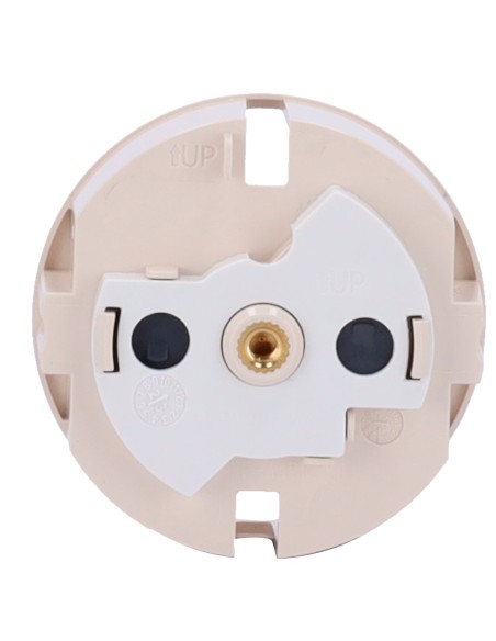 Comprar AJAX AJ-CENTERCOVER-SMART-IVO Tapa central para enchufe inteligente tipo F - Compatible con AJ-OUTLETCORE-SMART - Indica