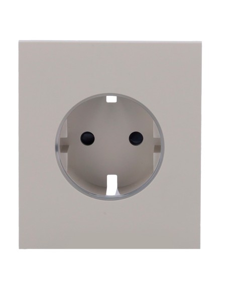 AJAX AJ-CENTERCOVER-OLI Tampa Central para Smart Plug T Tipo F - Compatível com AJ-Outletcore-Smart - LED indicador 