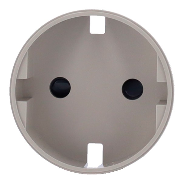 AJAX AJ-CENTERCOVER-OLI Tampa Central para Smart Plug T Tipo F - Compatível com AJ-Outletcore-Smart - LED indicador 