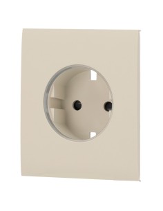 AJAX AJ-CENTERCOVER-SMART-OYS Central Tampa para Tipo de Plugue Inteligente F - Compatível com AJ-Outletcore-Smart - LED Indicad