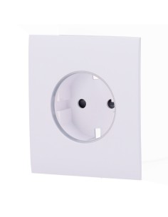 AJAX AJ-CENTERCOVER-WTOP-W Capa Central para Smart Plug Type F - Compatível com AJ-Outletcore-Smart - LED indicador assim