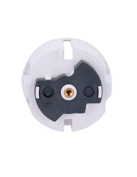 AJAX AJ-CENTERCOVER-WTOP-W Capa Central para Smart Plug Type F - Compatível com AJ-Outletcore-Smart - LED indicador assim