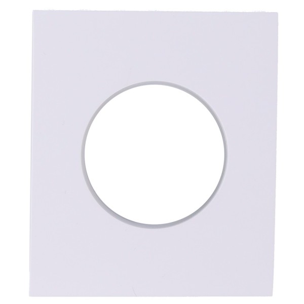 AJAX AJ-CENTERCOVER-WTOP-W Capa Central para Smart Plug Type F - Compatível com AJ-Outletcore-Smart - LED indicador assim