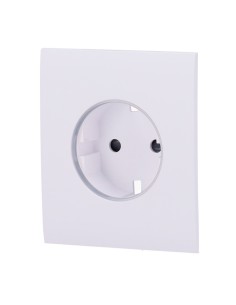 Ajax AJ-CenterCover-W Cover Central para Basic Plug Type F - Compatível com AJ-Outletcore-Basic - Proteção contra poeira, SA