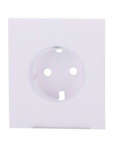 Kaufen AJAX AJ-CENTERCOVER-W Zentralabdeckung für Basis-Steckdose Typ F – kompatibel mit AJ-OUTLETCORE-BASIC – Schutz gegen p 2