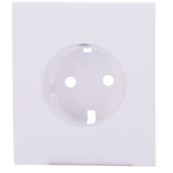 Ajax AJ-CenterCover-W Cover Central para Basic Plug Type F - Compatível com AJ-Outletcore-Basic - Proteção contra poeira, SA