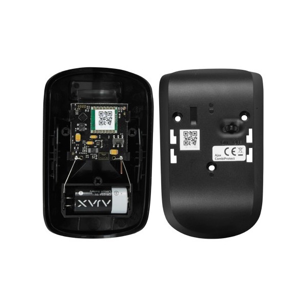 Ajax AJ-CombiProtect-B Detector PIR e Break Crystal - Grau 2 - Wireless 868 MHz Jeweler - Imunidade de animais de estimação - Se