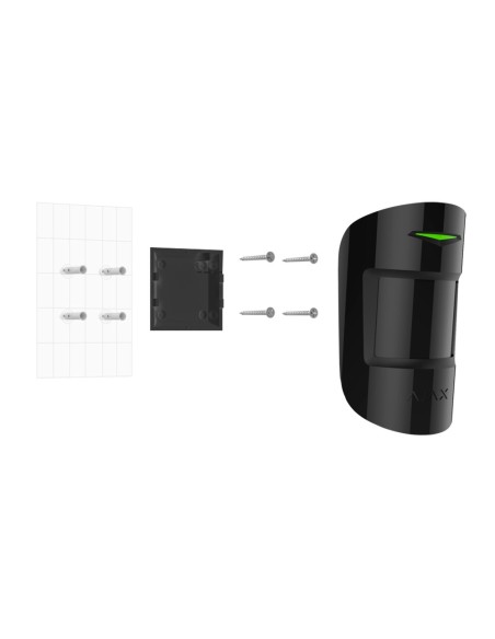Acquistare AJAX AJ-COMBIPROTECT-B Rilevatore PIR e rottura vetri - Grado 2 - Wireless 868 MHz Jeweller - Immunità agli animali d