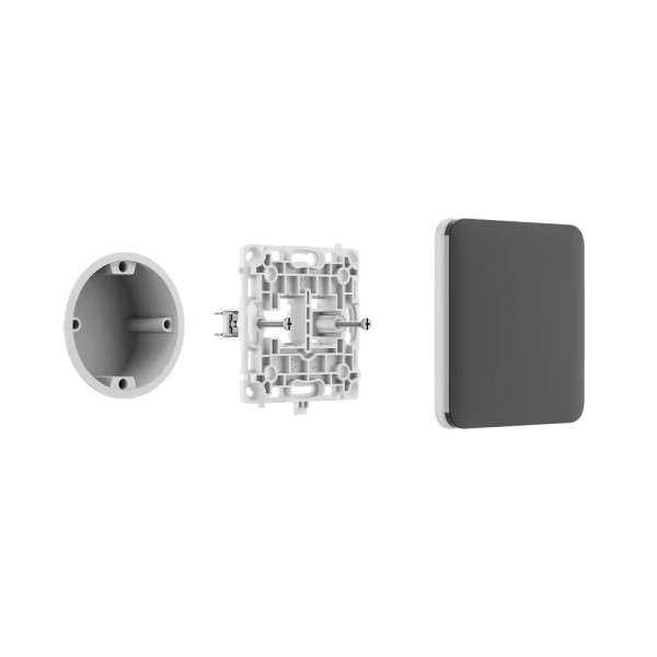 AJAX AJ-Coverholder-Coverplate Support para a caixa de montagem - Compatibilidade com Tapas AJ-Solocover-CP - AJ-Sidecover