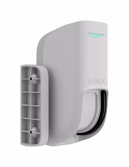 Comprar AJAX AJ-CURTAINOUTDOOR-W Detector PIR exterior tipo cortina - Grado 2 - Inalámbrico 868 MHz Jeweller - Doble PIR tipo co