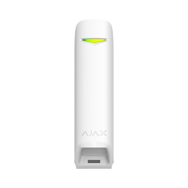 Acheter AJAX AJ-CURTAINPROTECT-W Détecteur PIR type rideau - Grade 2 - Sans fil 868 MHz Jeweller - Portée de détection 6~15 m