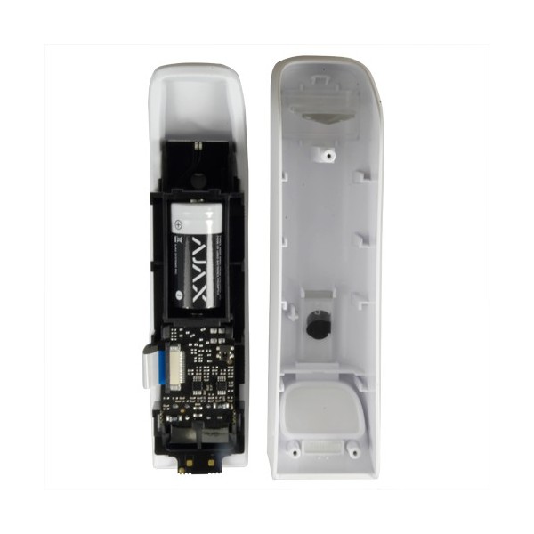 AJAX AJ-CurtainProtect-W Detector PIR para cortina - Grau 2 - Wireless 868 MHz Jeweler - Detecção de escopo 6 ~ 15 m / 6º H / 