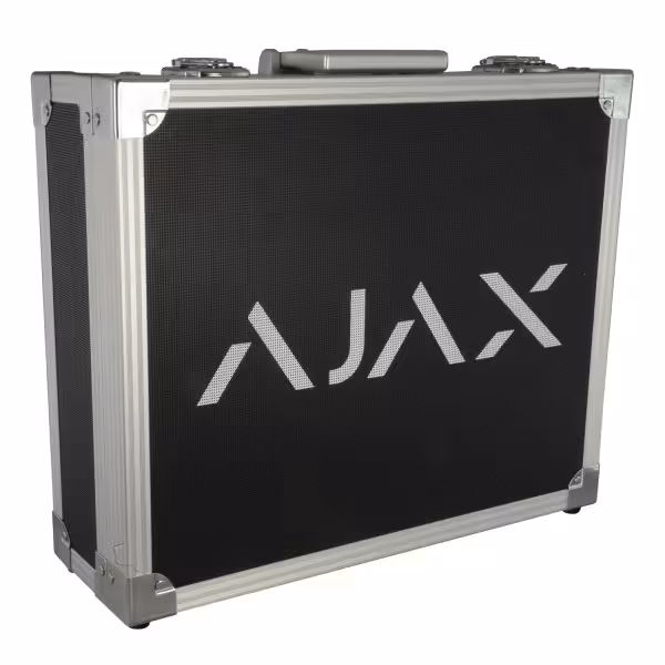 Comprar AJAX AJ-DEMOCASE-B Maletín Demo  - Kit de alarma profesional - Certificado Grado 2 - Comunicación Ethernet y GPRS - Inal