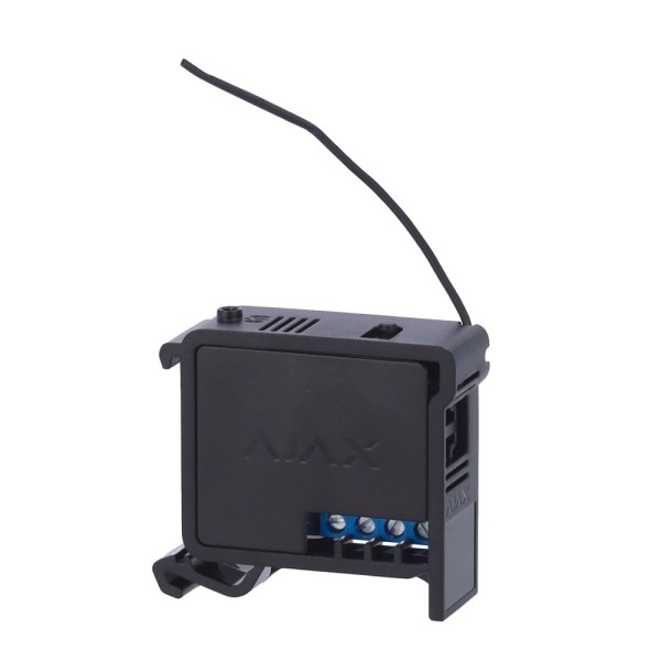 AJAX AJ-RAPHOLDER Rail Apoio DIN - Compatível com AJ-Relay - Compatível com AJ-Wallswitch - cor preta