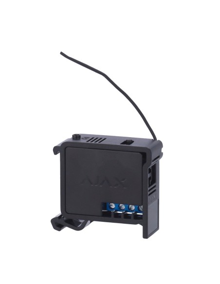 AJAX AJ-RAPHOLDER Rail Apoio DIN - Compatível com AJ-Relay - Compatível com AJ-Wallswitch - cor preta