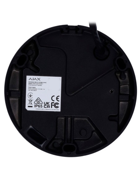 Comprar AJAXCCTV AJ-DOMECAM-MINI-5-0400-HL-B Cámara IP 5 Megapixel Ajax - 1/2.8" Progressive Scan CMOS - Lente 4 mm, Ranura