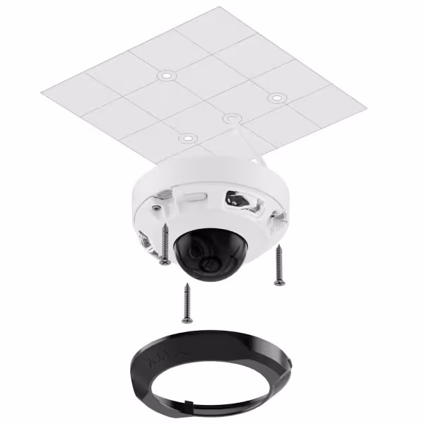Comprar AJAX AJ-DOMECAM-MINI-5-W Cámara IP 5 Megapixel Ajax - Progressive Scan CMOS - Lente 2.8 mm, Ranura MicroSD hasta 256GB 