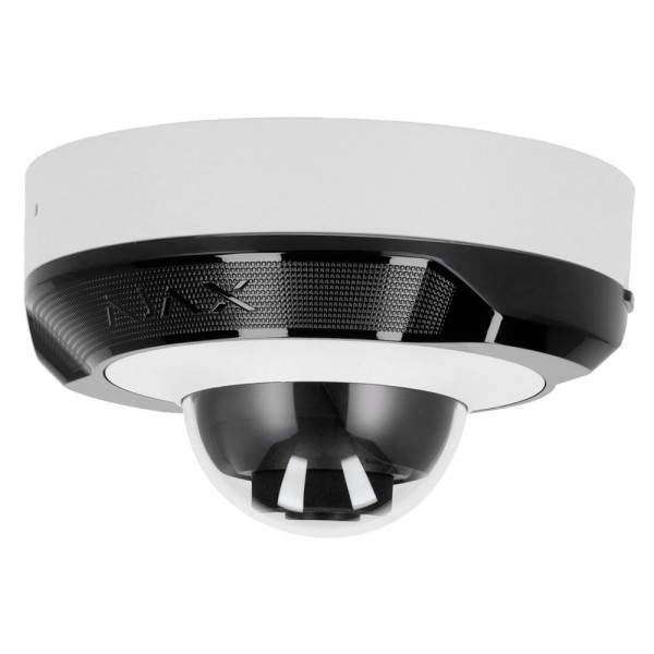 AJAXCCTV AJ-Domecam-Mini-8-0400-W Câmera IP 8 Megapixel Ajax - CMOS progressivo da varredura - lente de 4 mm, slot microSD até 2