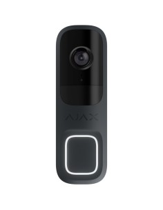 Kaufen AJAXCCTV AJ-DOORBELL-4-GRA Doorbell 4 MP mit integrierter KI – PIR-Detektor mit Reichweite bis zu 4 m – Zwei-Wege-Audio m