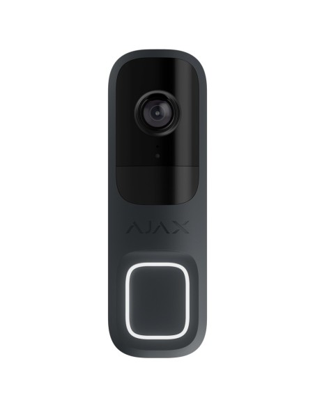 Acquistare AJAXCCTV AJ-DOORBELL-4-GRA Campanello 4 MP con IA integrata - Rilevatore PIR con portata fino a 4 m - Audio bidirezio