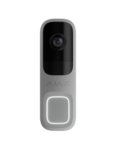 Kaufen AJAXCCTV AJ-DOORBELL-4-GRE Türklingel 4 MP mit integrierter KI – PIR-Detektor mit Reichweite bis zu 4 m – Bidirektionales