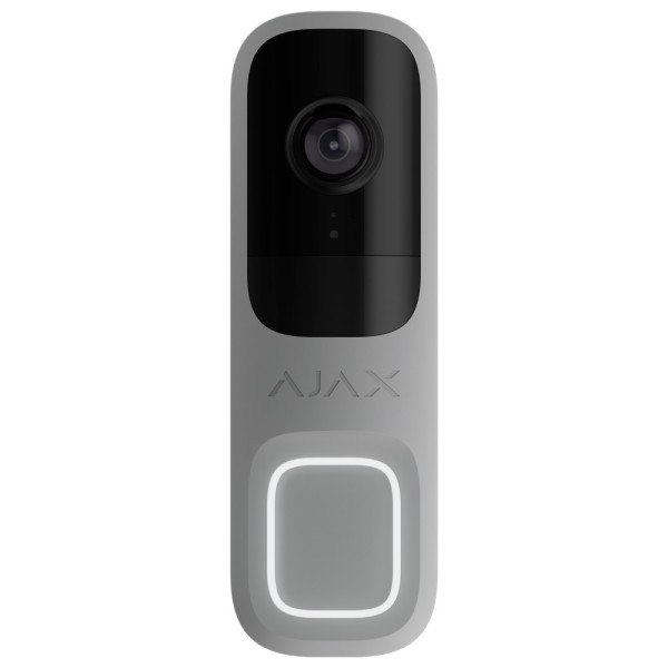 Comprar AJAXCCTV AJ-DOORBELL-4-GRE Doorbell 4 MP con IA integrada  - Detector PIR alcance hasta 4 m - Audio bidireccional con ca