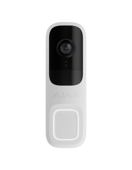 Comprar AJAXCCTV AJ-DOORBELL-4-W Doorbell 4 MP con IA integrada  - Detector PIR alcance hasta 4 m - Audio bidireccional con canc
