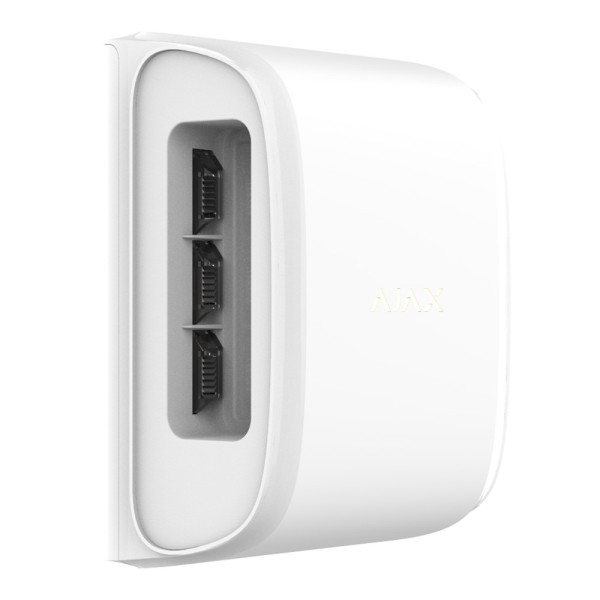 Ajax AJ-DualcurtainEUTOORDOOR-W Detector PIR Curtain Dual Exterior - Grau 2 - Wireless 868 MHz Jeweler - Antimaking - Escopo