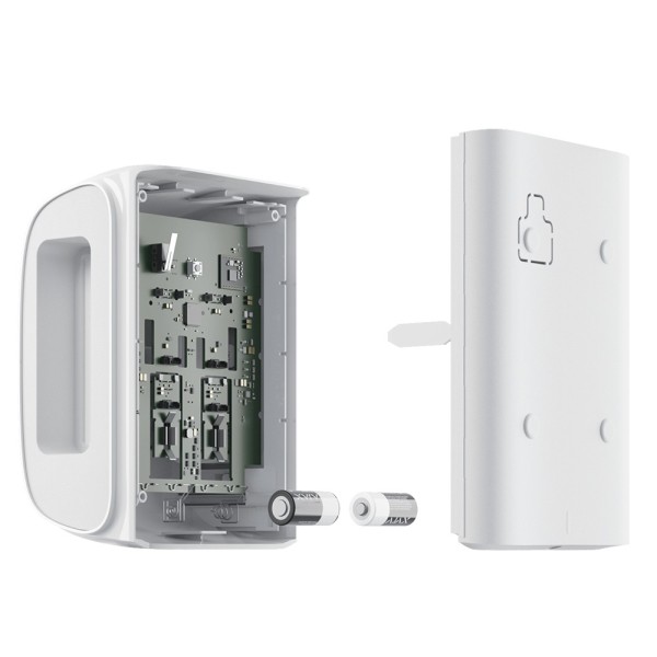 Ajax AJ-DualcurtainEUTOORDOOR-W Detector PIR Curtain Dual Exterior - Grau 2 - Wireless 868 MHz Jeweler - Antimaking - Escopo