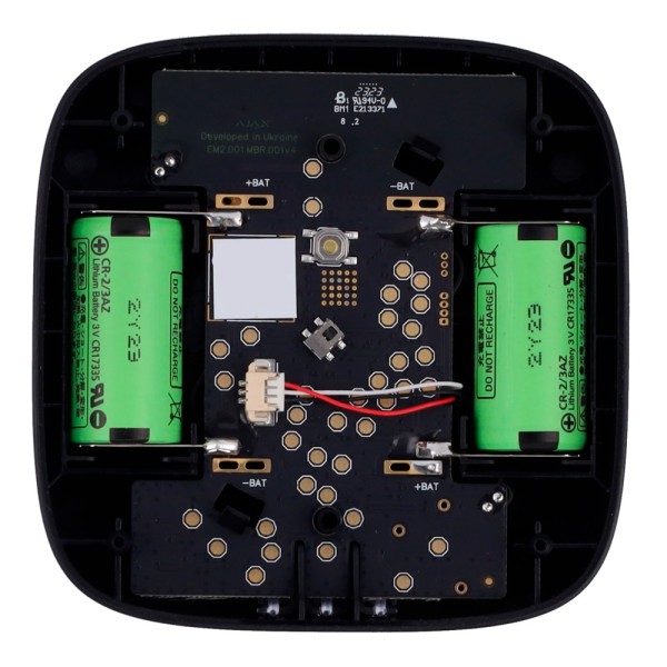 AJAX AJ-FireProtect2-C-SB-B Detector CO - Baterias Integradas - Wireless 868 MHz Jeweler - Sereia 85 DB embutido - por